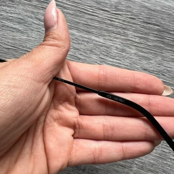 FENDI 61MM FUTURISTIC TRIANGLE WIRE FRAME SUNGLASSES IN BLACK